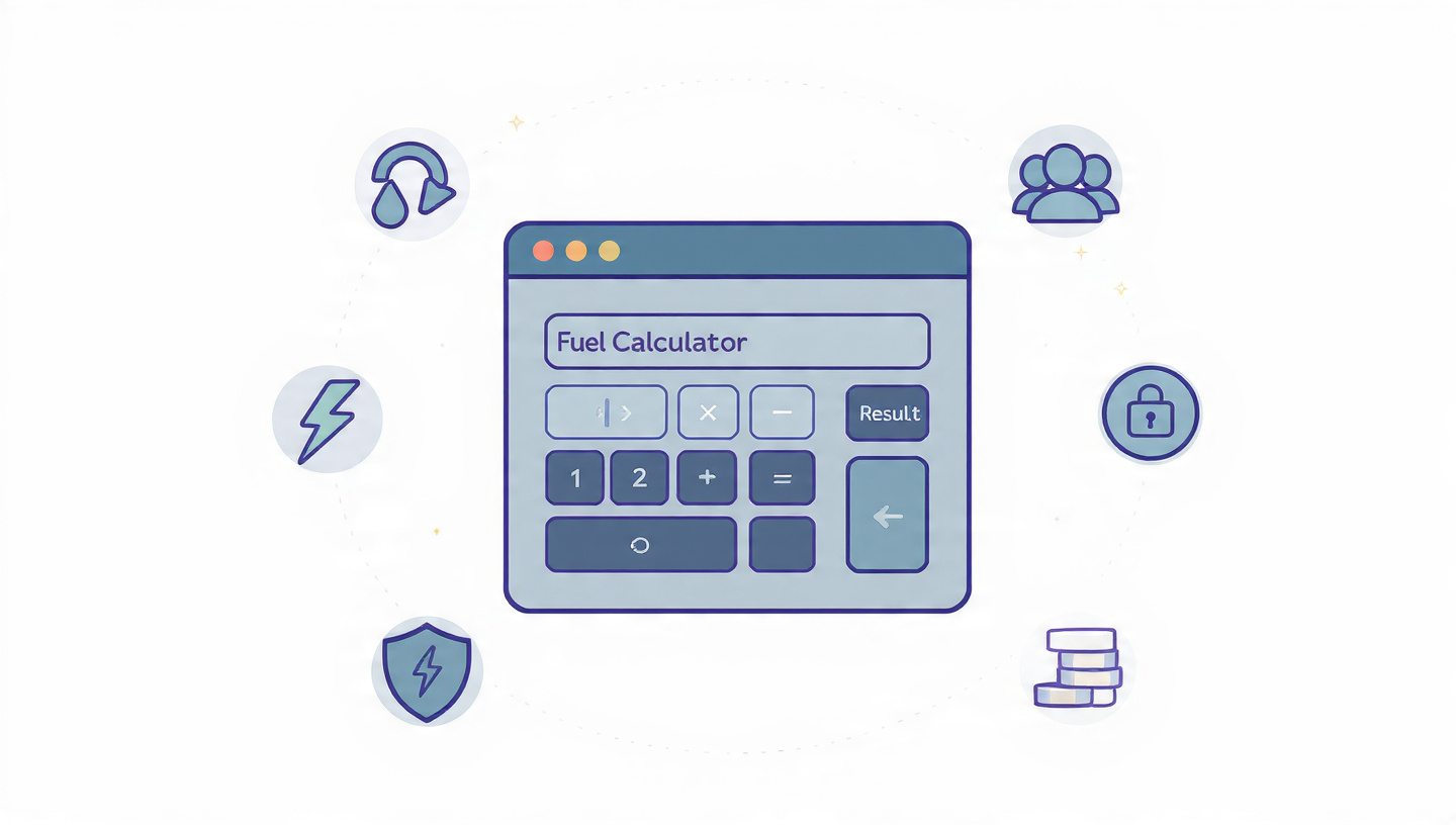Features of Fuel Cost Calculator
