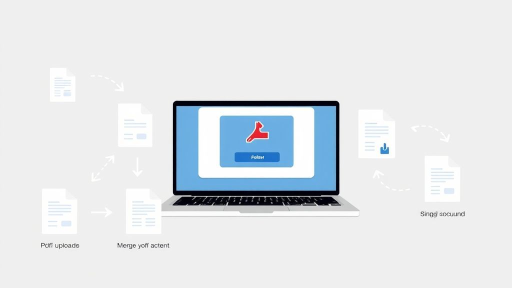 How to split PDF steps