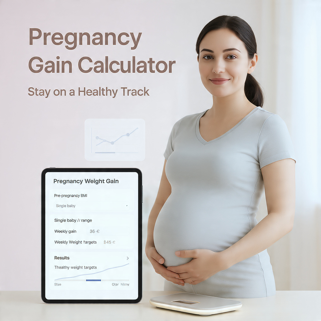 Pregnancy Weight Gain Calculator Online Tool